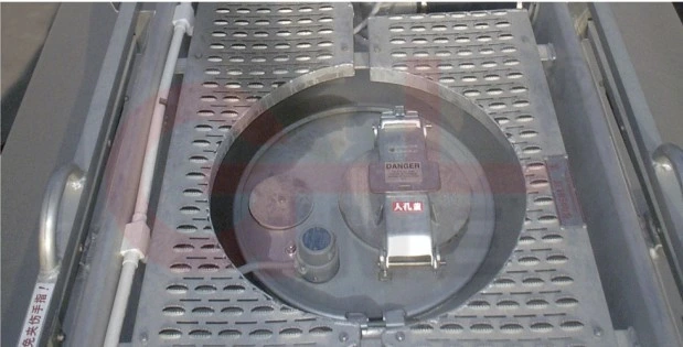 Fuel Tanker Truck Parts Aluminum Manhole Cover