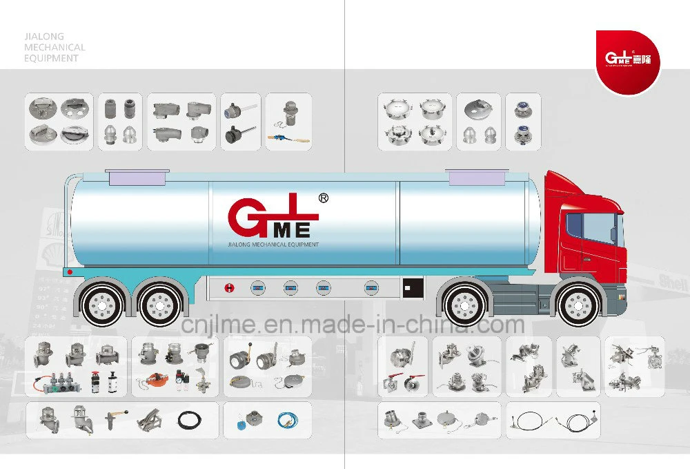 3" Tank Truck API Adaptor Bottom Loading and Unloading Valve